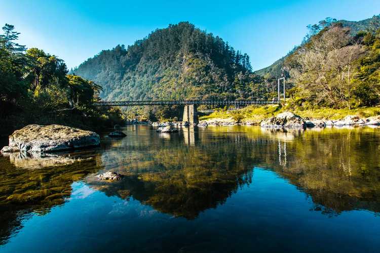Karangahake Gorge reflection