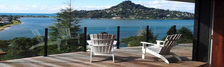 Sunlover Retreat Feel the tension melt away at Sunlover Retreat with panoramic views of the Coromandel Ranges and out to sea