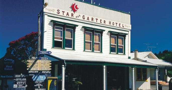 Coromandel Town Star and Garter