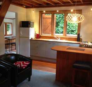 Kitchen and Living Area