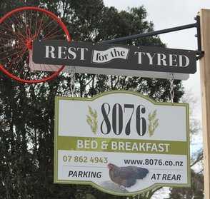 Gate Sign