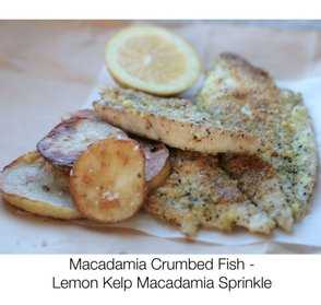 Macadamia Crumbed Fish