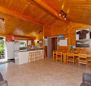 Backpacker kitchen/dining
