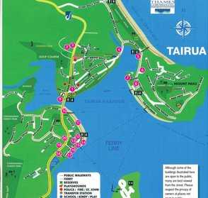 Tairua History Trail Map