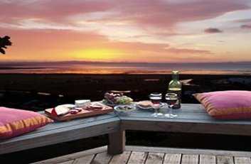 Sunset at Grafton Cottage